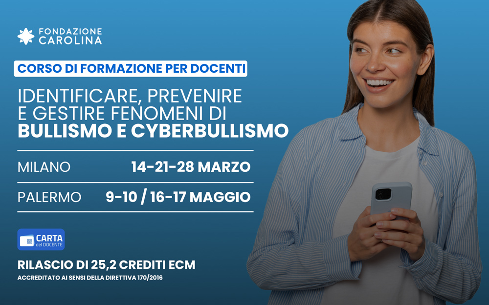 Scuola, partono i corsi a cura di Fondazione Carolina