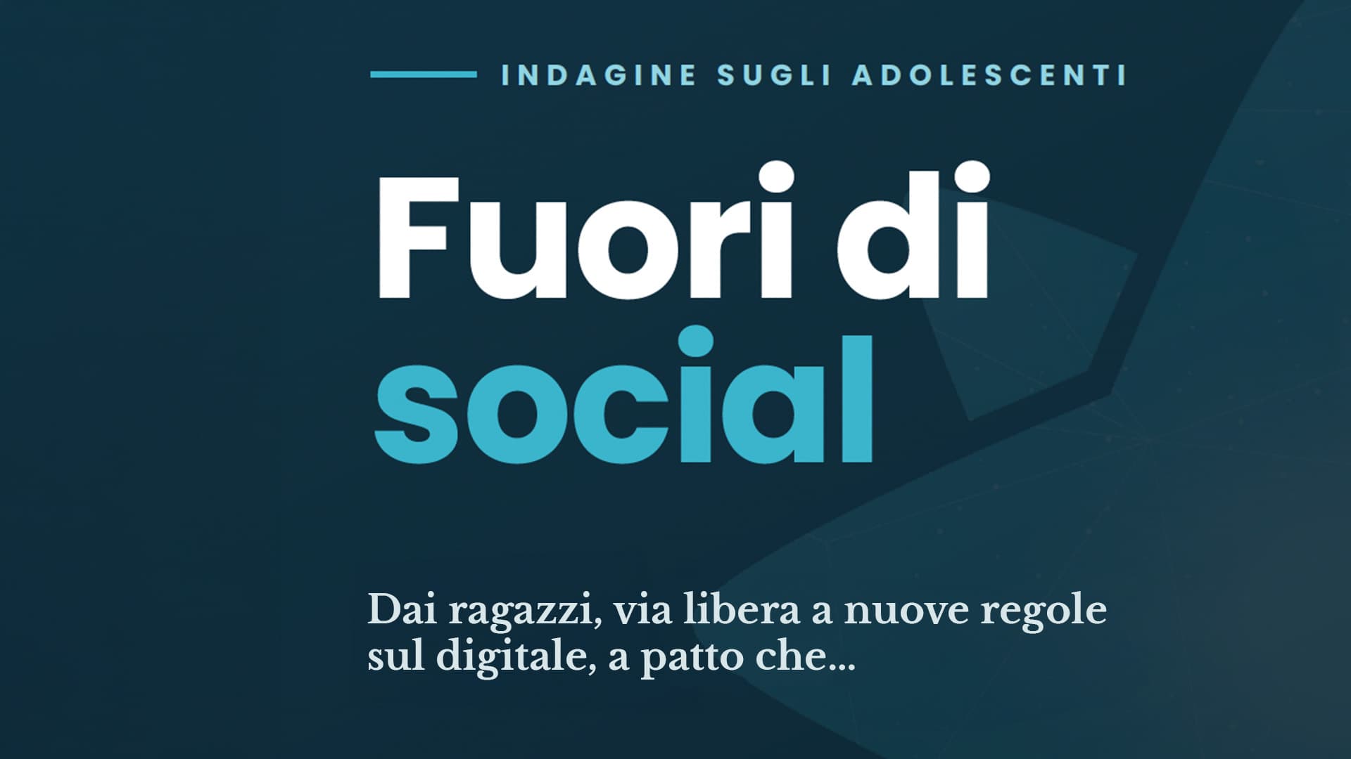 “Fuori di social”. Quando gli adolescenti prendono la parola